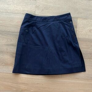 LBH NAVY BLUE SKIRT SIZE 4